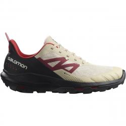 topnky SALOMON OUTPULSE GTX BLEACHED SAND/BLACK/POPPY RED